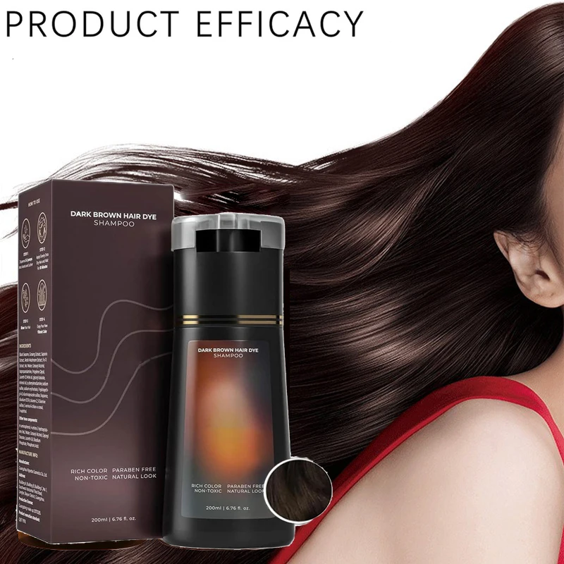 แชมพูเปลี่ยนสีผม 3-in-1 แชมพูย - Hair Spray Color บทวิจารณ์และราคา