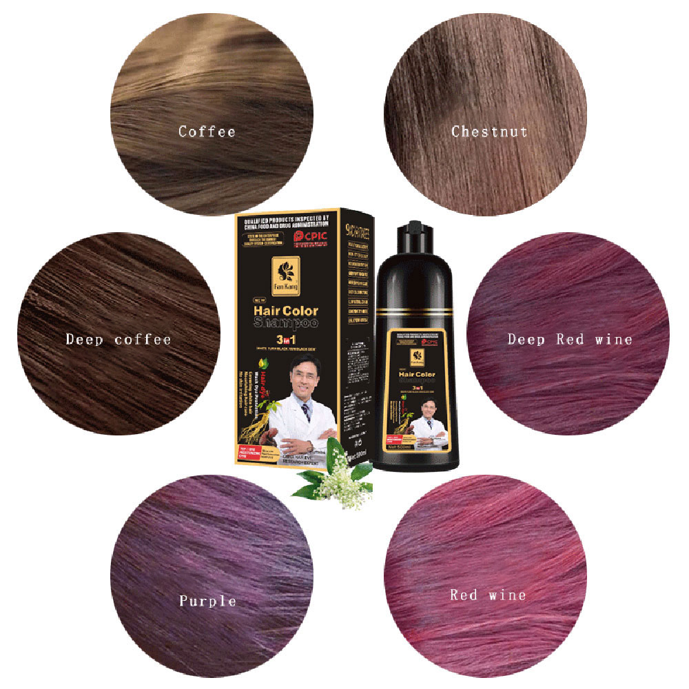 3 In 1 Instant Coloring แชมพูส - Hair Spray Color บทวิจารณ์และราคา