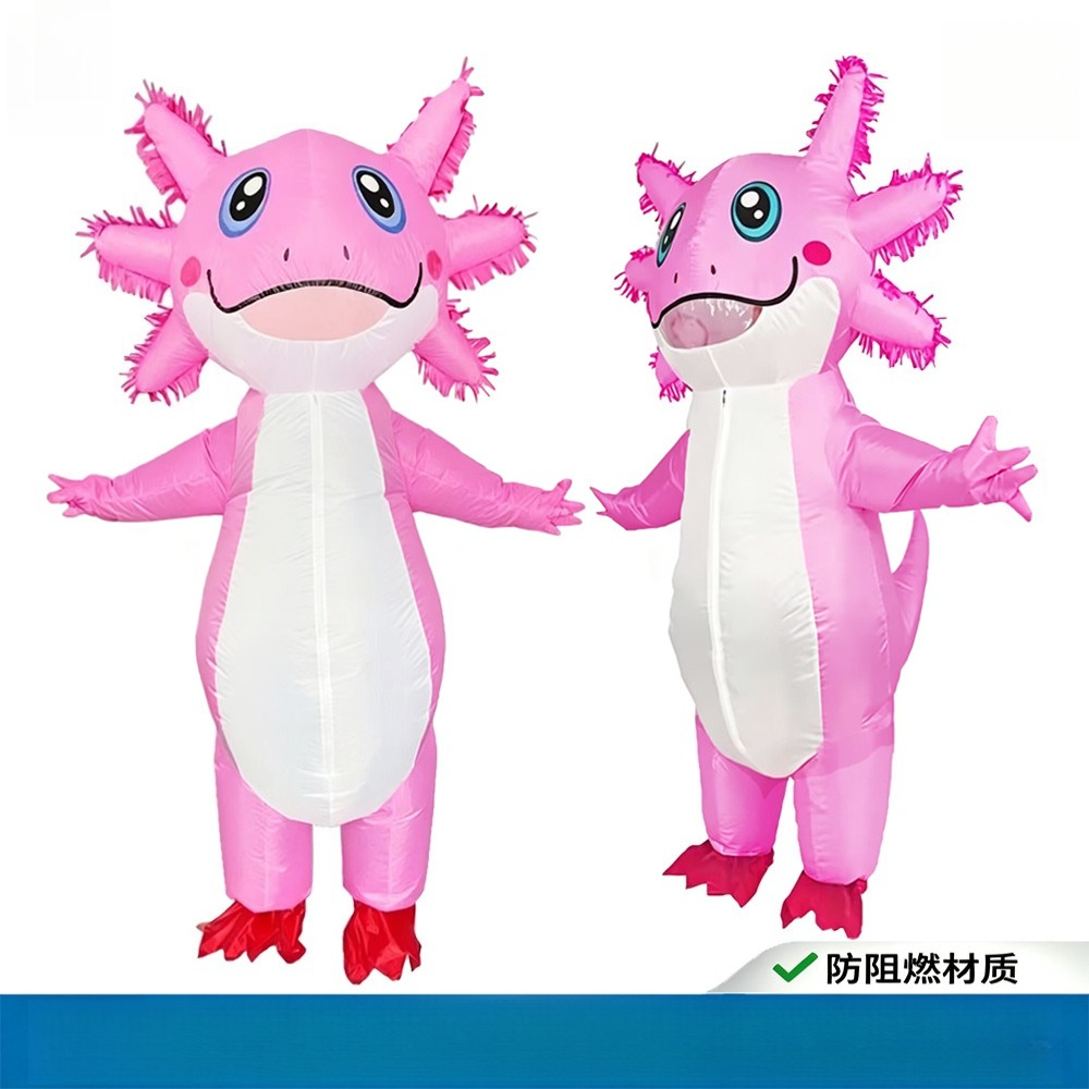 ชุดมาสคอตเป่าลมรูปซาลาแมนเดอร์ - Cosplay Prop บทวิจารณ์และราคา