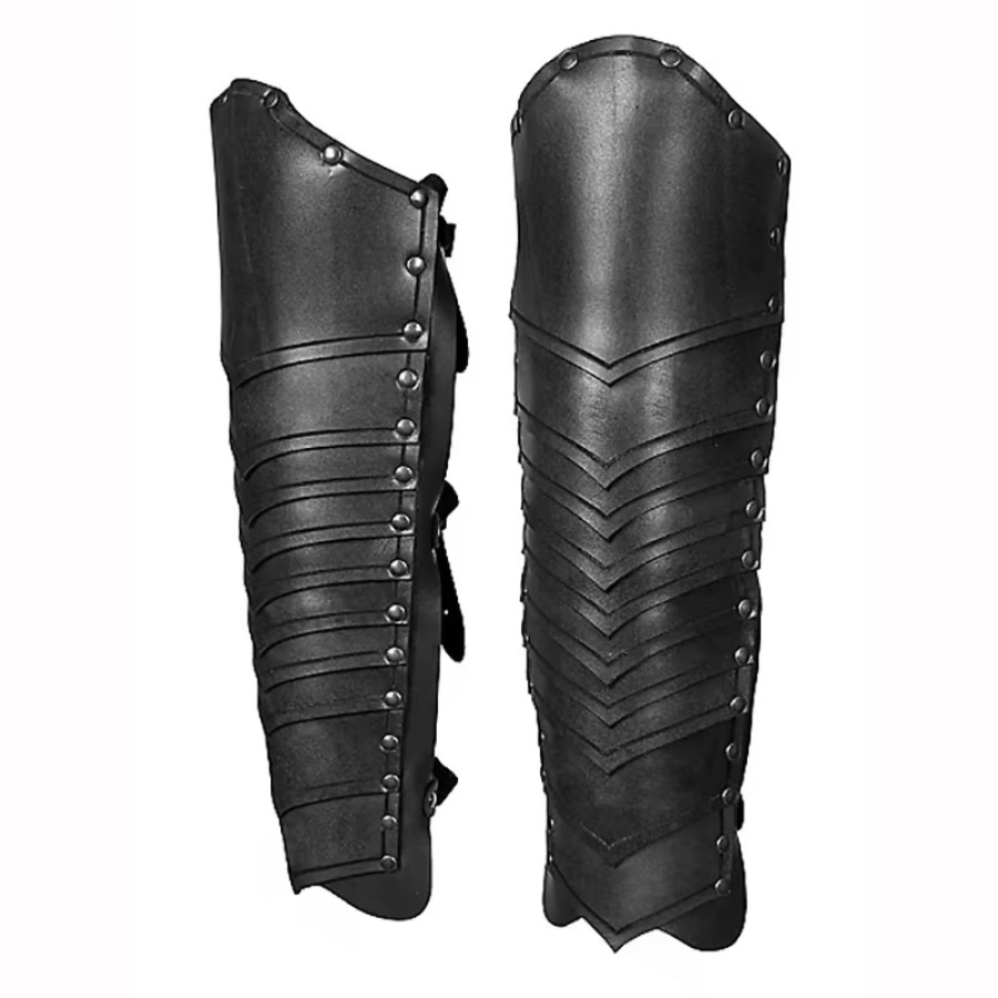 สนับแข้งหนังอัศวินเอลฟ์ยุคกลาง - Cosplay Prop บทวิจารณ์และราคา