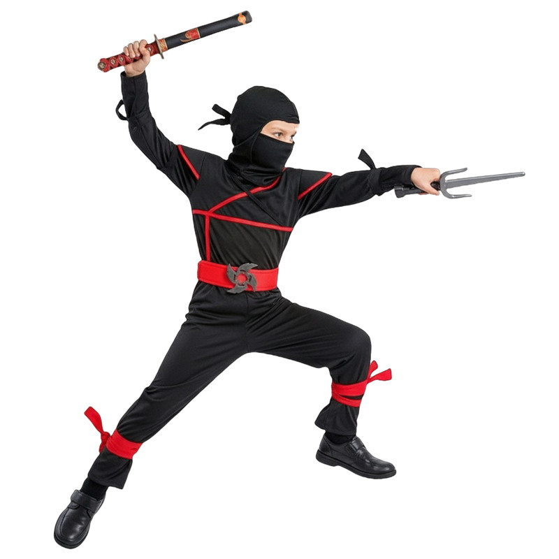 ชุดซามูไรญี่ปุ่นสำหรับเด็ก ชุด - Cosplay Prop Dagger บทวิจารณ์และราคา